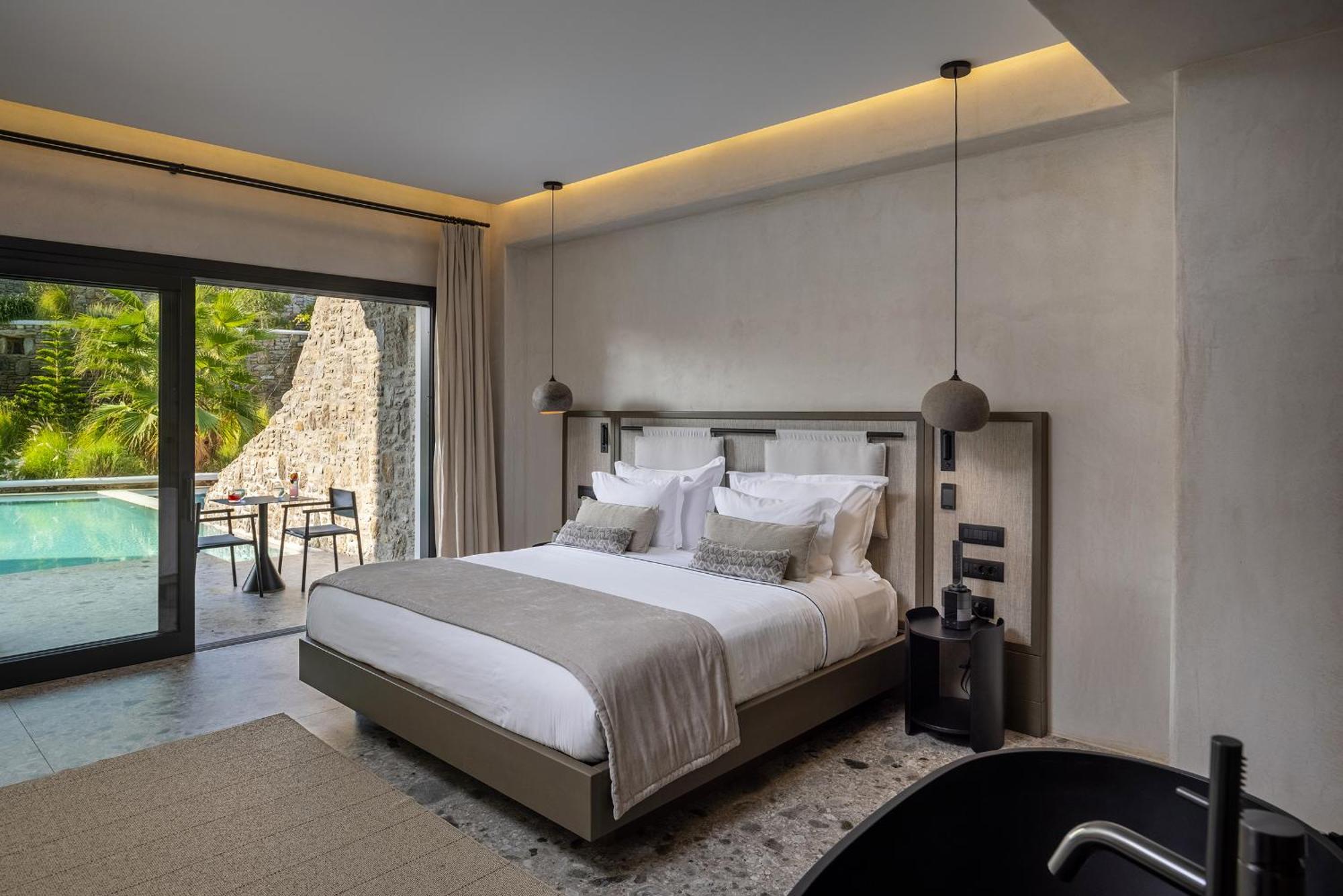 Aeonic Suites And Spa Mykonos Town Kültér fotó