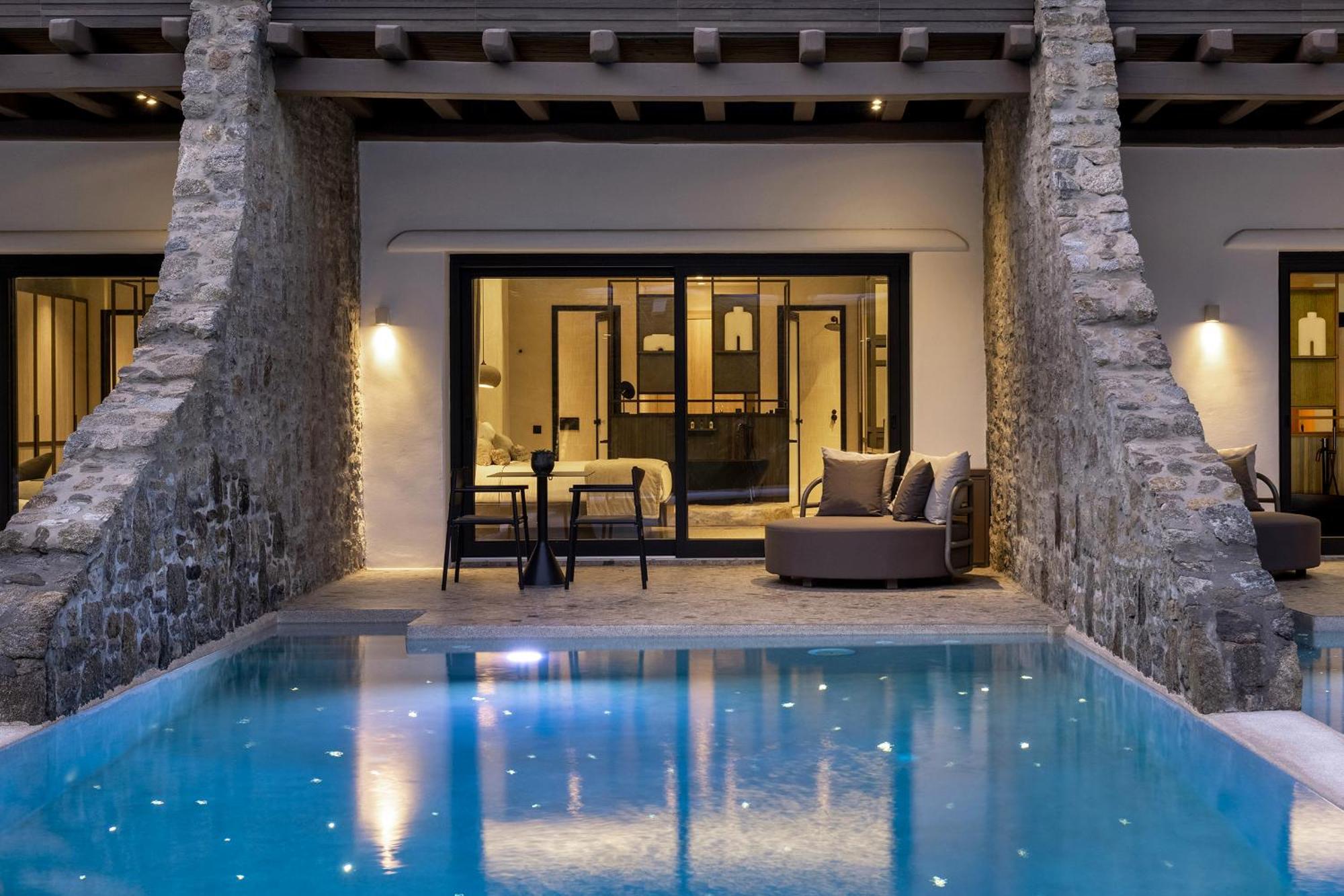 Aeonic Suites And Spa Mykonos Town Kültér fotó