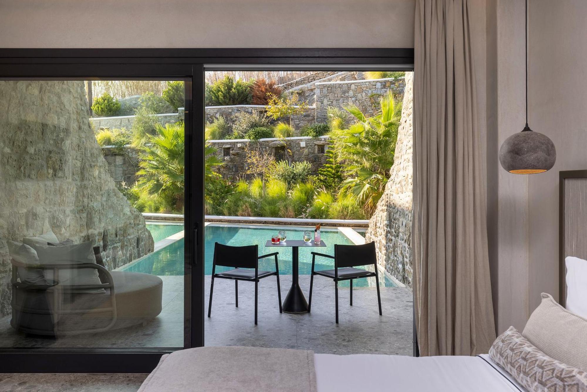 Aeonic Suites And Spa Mykonos Town Kültér fotó